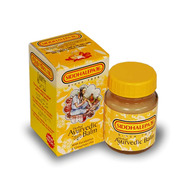 Siddhalepa Herbal Ayurvedic Balm for Aches and Pains