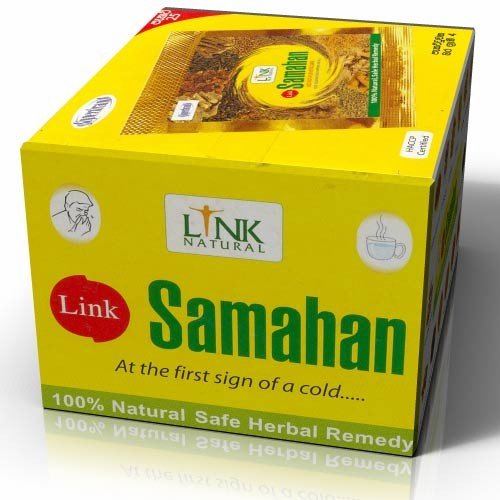 Link Samahan Instant Ayurveda Herbal Tea Sachets - Cough & Cold